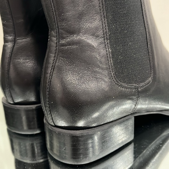 Katherine Lauren Ralph Lauren Black Chelsea Boots 6.5 US - Picture 5 of 16